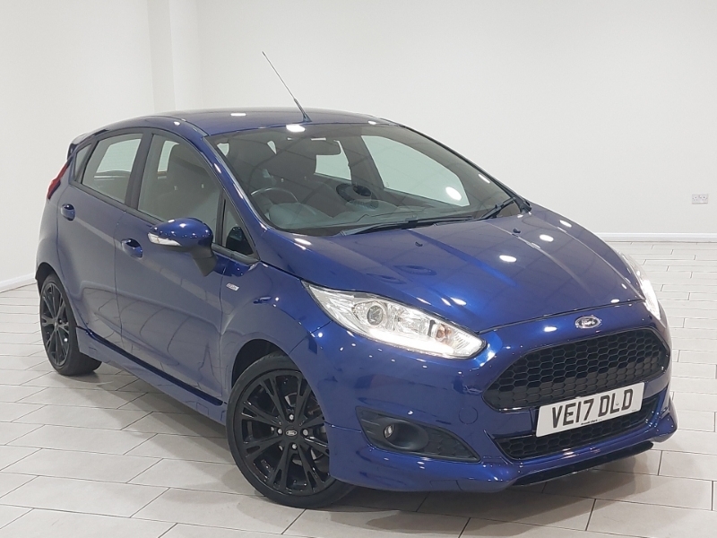 Ford Fiesta 1.0 Ecoboost St-line Blue