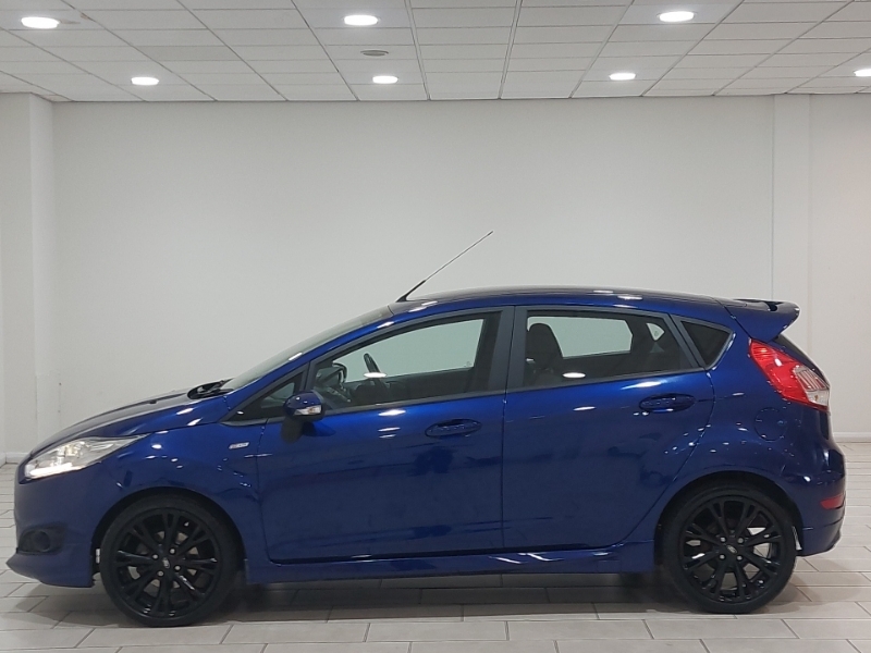 Ford Fiesta 1.0 Ecoboost St-line Blue #4