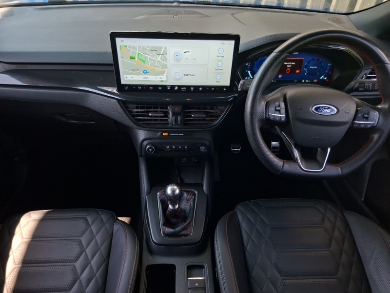 Ford Focus 1.0 Ecoboost Hybrid Mhev 155 St-line Vignale YH22EXA Blue #3