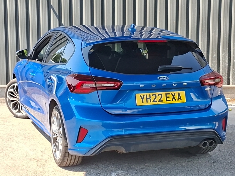 Ford Focus 1.0 Ecoboost Hybrid Mhev 155 St-line Vignale YH22EXA Blue #2