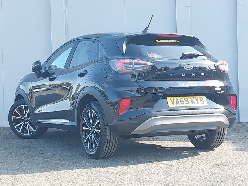 Ford Puma 1.0 Ecoboost Hybrid Mhev Titanium First Ed VA69KVB Black #2