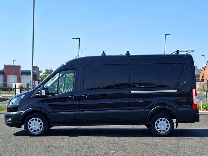 Ford Transit Custom 2.0 Ecoblue 170Ps H2 Trend Van KO23MLX Black #3