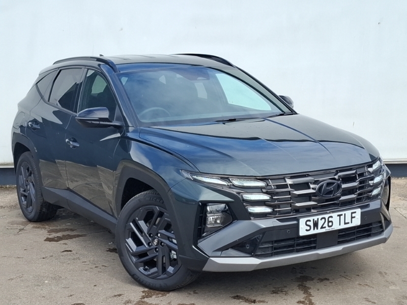 Hyundai Tucson 1.6T 288 Plug-in Hybrid Black Line Green