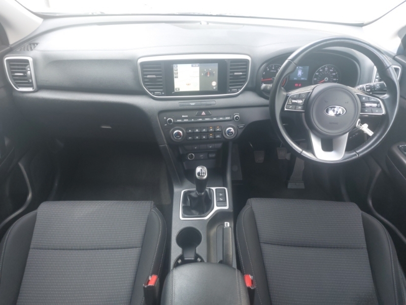 Kia Sportage 1.6 Gdi Isg 2 SO68EWZ White #3