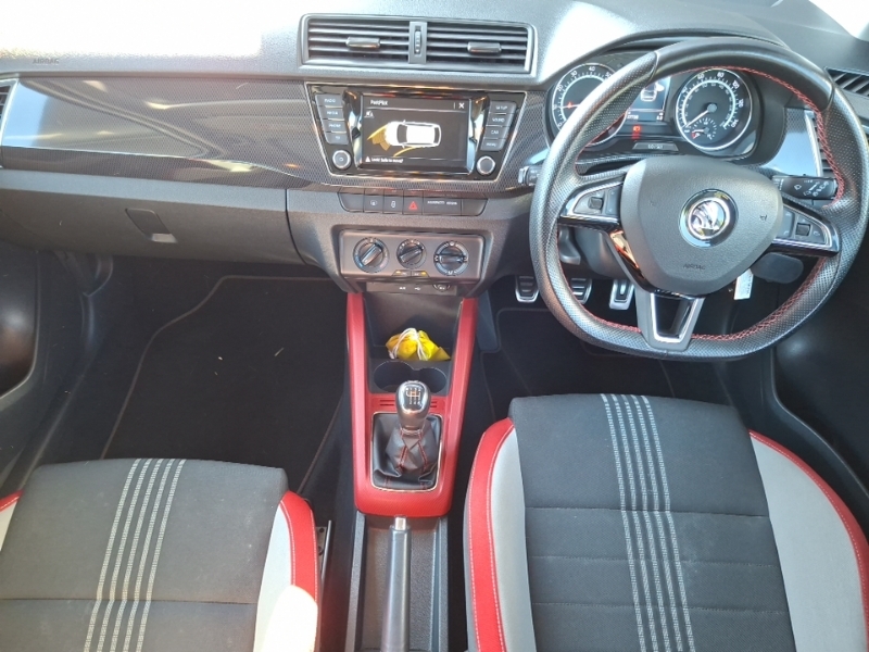 Skoda Fabia 1.0 Tsi 110 Monte Carlo White #3