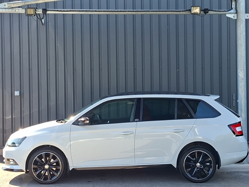 Skoda Fabia 1.0 Tsi 110 Monte Carlo White #4