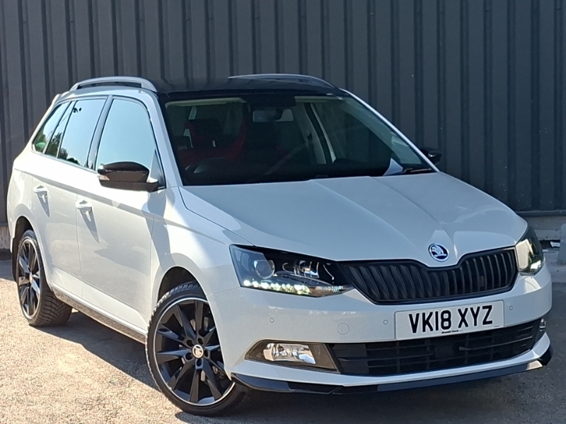 Skoda Fabia 1.0 Tsi 110 Monte Carlo White