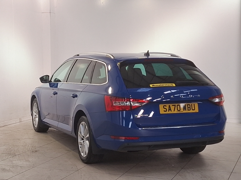 Skoda Superb 1.6 Tdi Cr Se Technology Dsg Blue #2