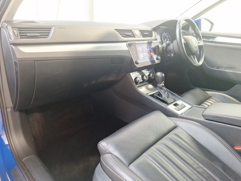 Skoda Superb 1.6 Tdi Cr Se Technology Dsg Blue #5