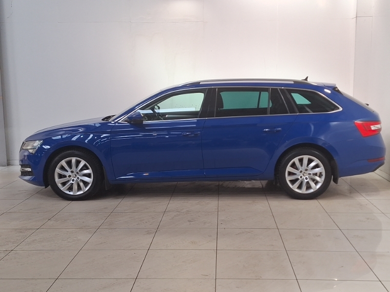 Skoda Superb 1.6 Tdi Cr Se Technology Dsg Blue #4