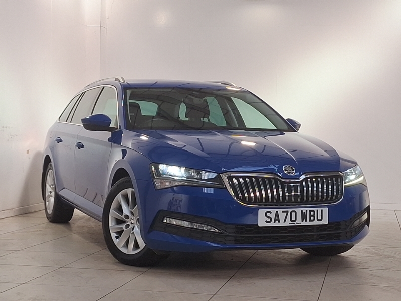 Skoda Superb 1.6 Tdi Cr Se Technology Dsg Blue