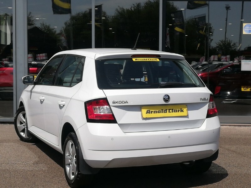 Skoda Fabia 1.2 Tsi Se White #2