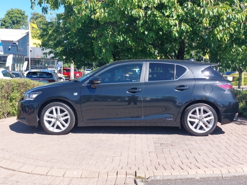 Lexus CT 200H 1.8 F-sport Cvt Black #4