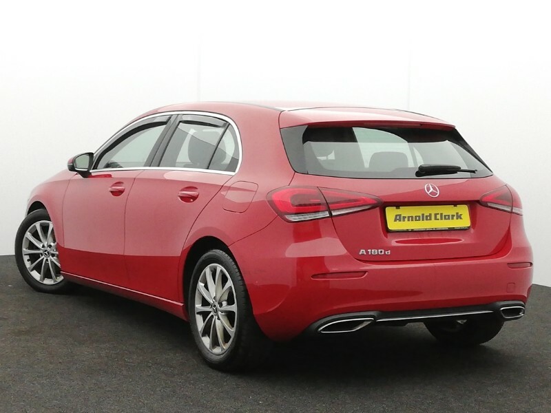 Mercedes-Benz A Class A180d Sport KL68UZS Red #2
