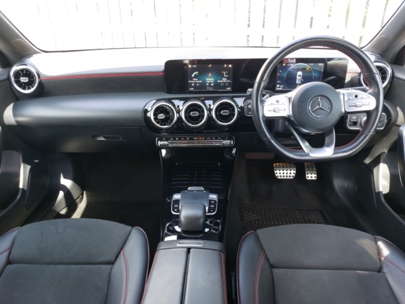 Mercedes-Benz A Class A220d Amg Line SN19WPR White #3