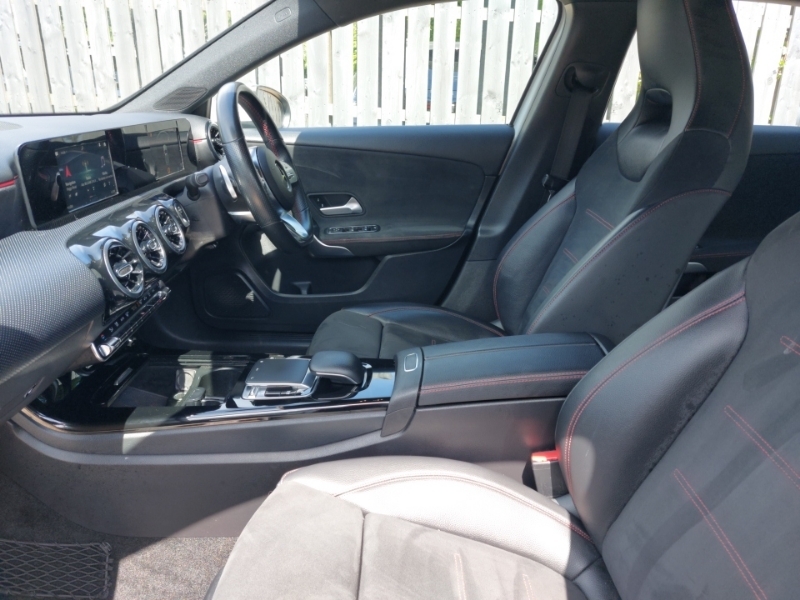 Mercedes-Benz A Class A220d Amg Line SN19WPR White #5