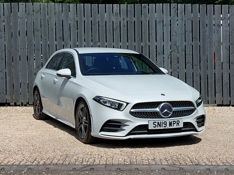 Mercedes-Benz A Class A220d Amg Line SN19WPR White