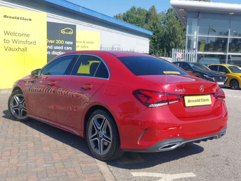 Mercedes-Benz A Class A200 Amg Line Red #2