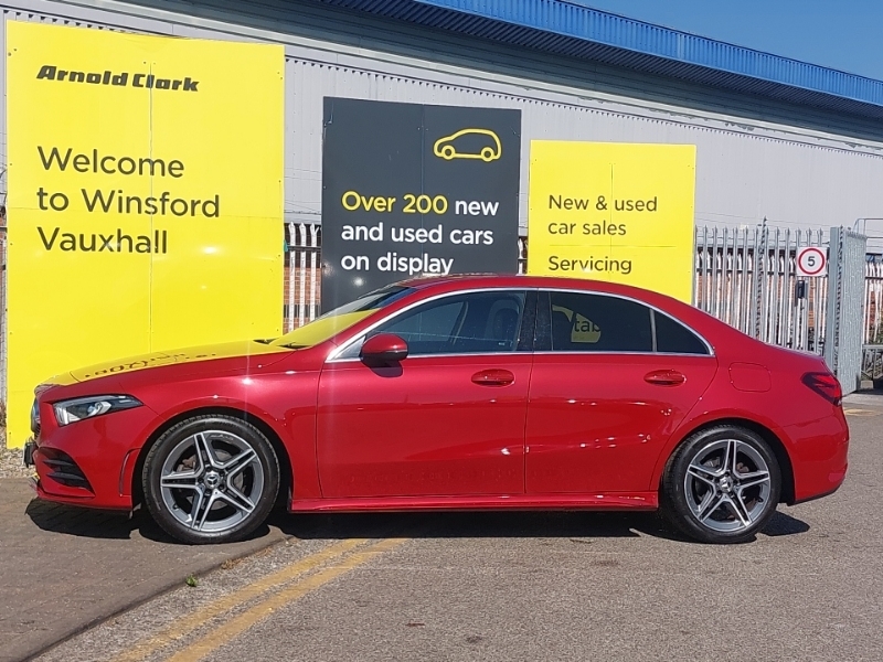 Mercedes-Benz A Class A200 Amg Line Red #4