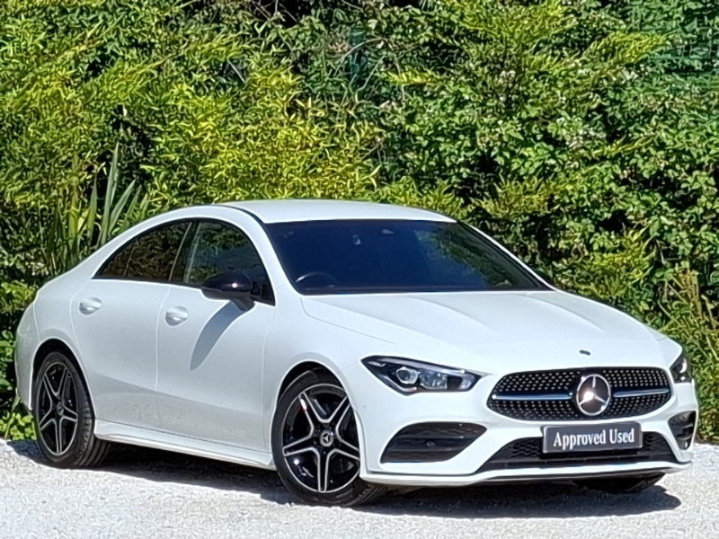 Mercedes-Benz CLA Class Cla 200 Amg Line Executive Tip White
