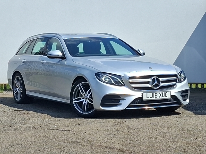 Mercedes-Benz E Class E220d Amg Line 9G-tronic Silver