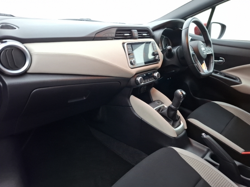Nissan Micra 1.0 Ig-t 92 Tekna Red #5
