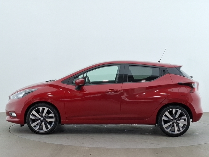 Nissan Micra 1.0 Ig-t 92 Tekna Red #4