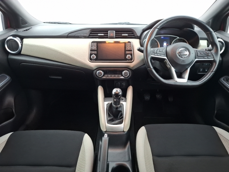 Nissan Micra 1.0 Ig-t 92 Tekna Red #3