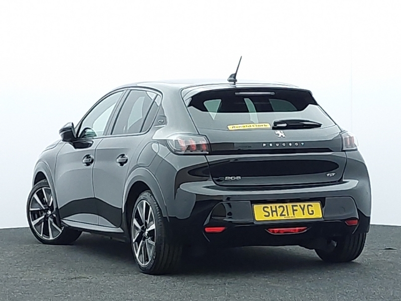 Peugeot e-208 100Kw Gt Premium 50Kwh Black #2