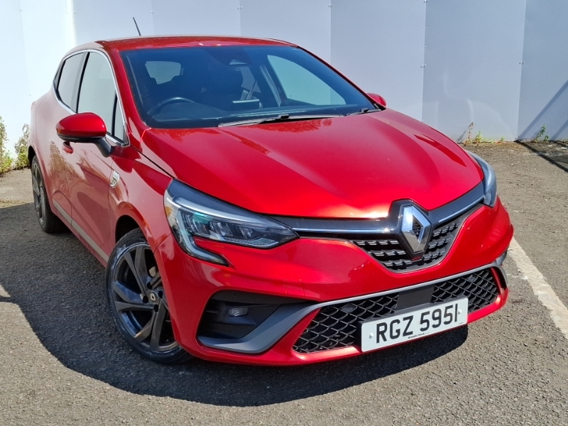 Renault Clio 1.0 Tce 100 Rs Line RGZ5951 Red
