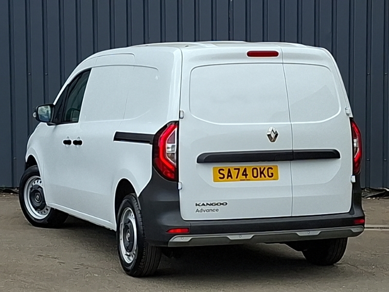 Renault Kangoo Ll21 Blue Dci 95 Advance Van White #2