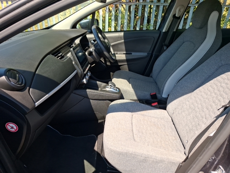 Renault Zoe 100Kw I Iconic R135 50Kwh Rapid Charge Grey #5