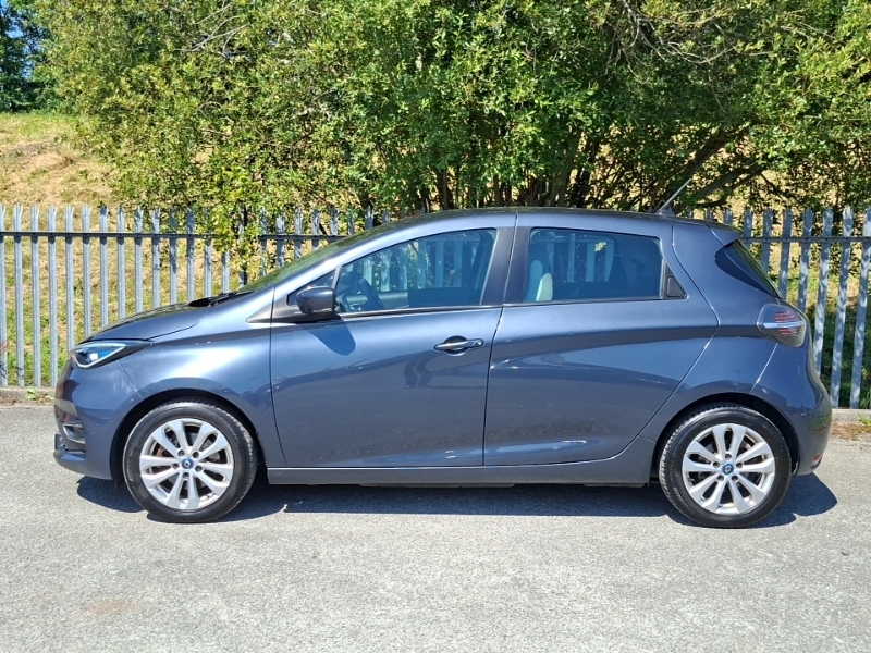 Renault Zoe 100Kw I Iconic R135 50Kwh Rapid Charge Grey #4