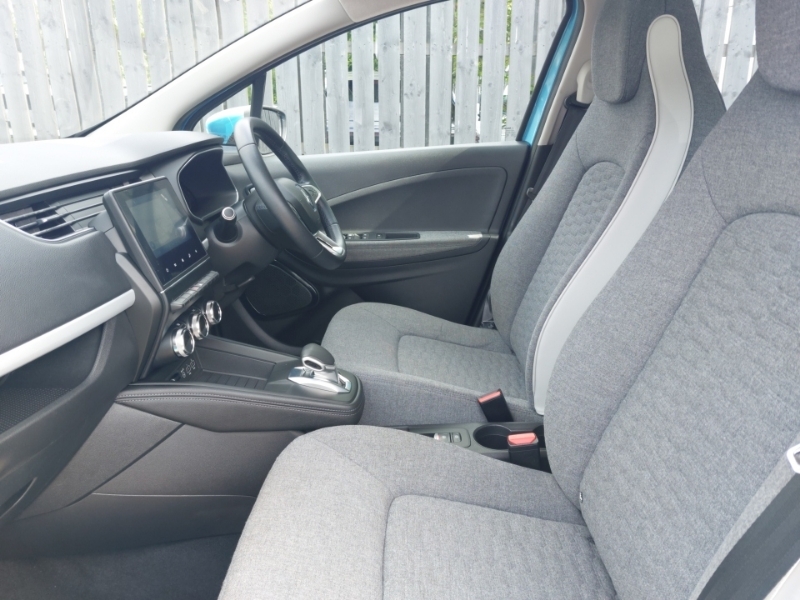 Renault Zoe 100Kw I Iconic R135 50Kwh Rapid Charge Blue #5
