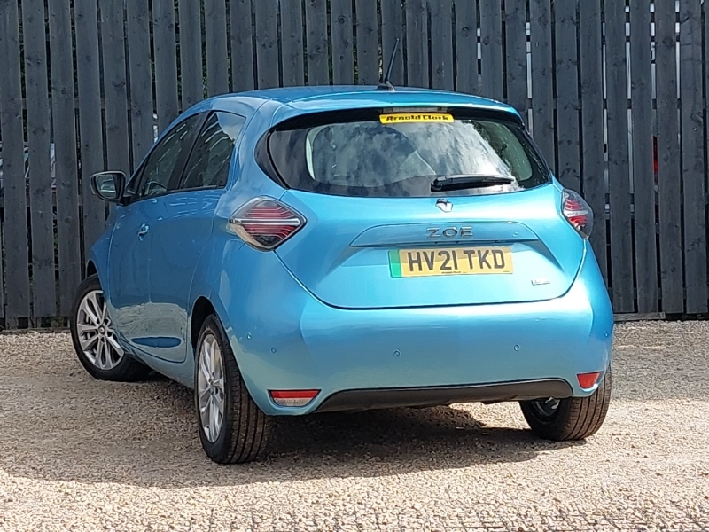 Renault Zoe 100Kw I Iconic R135 50Kwh Rapid Charge Blue #2