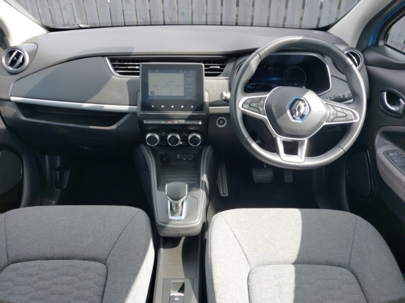 Renault Zoe 100Kw I Iconic R135 50Kwh Rapid Charge Blue #3
