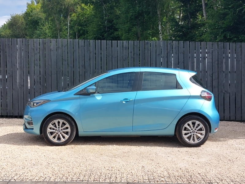 Renault Zoe 100Kw I Iconic R135 50Kwh Rapid Charge Blue #4