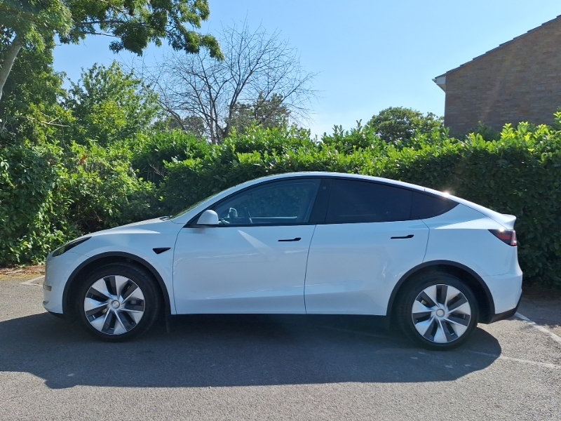 Tesla Model Y Long Range Awd White #4