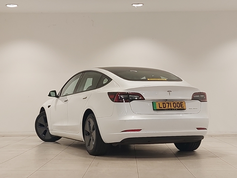 Tesla Model 3 Long Range Awd LD71OOE White #2