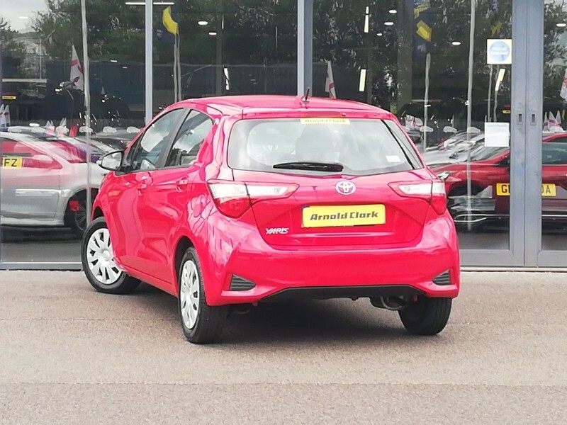 Toyota Yaris 1.0 72 Vvt-i Active Red #2