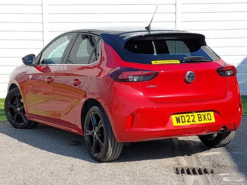 Vauxhall Corsa 1.2 Turbo Elite Edition WD22BXO Red #2