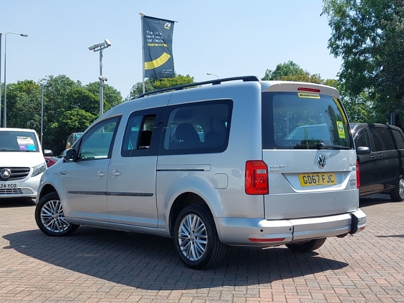 Volkswagen Caddy Maxi Life 2.0 Tdi Dsg Silver #2