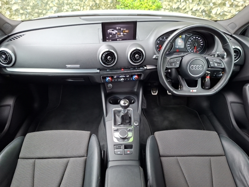 Audi A3 1.5 Tfsi S Line PN18UNJ White #3