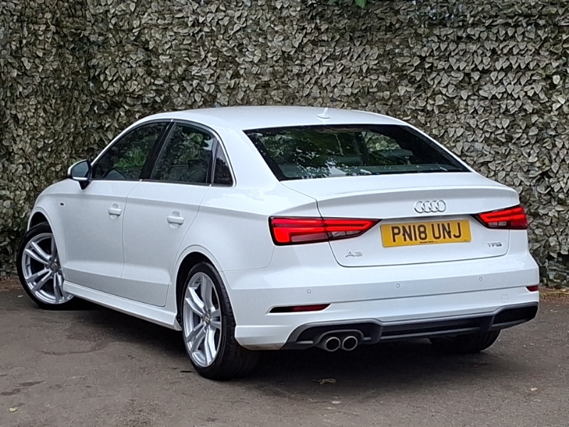 Audi A3 1.5 Tfsi S Line PN18UNJ White #2