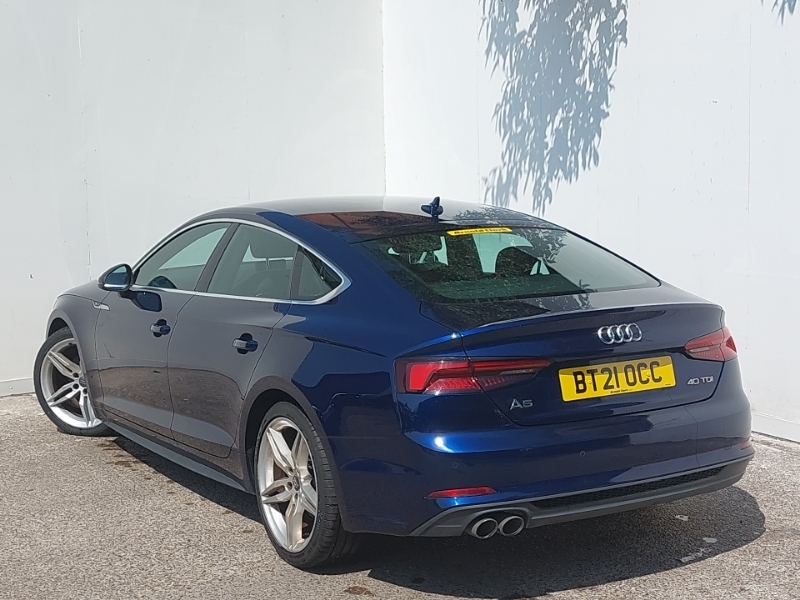 Audi A5 40 Tdi S Line S Tronic BT21OCC Blue #2