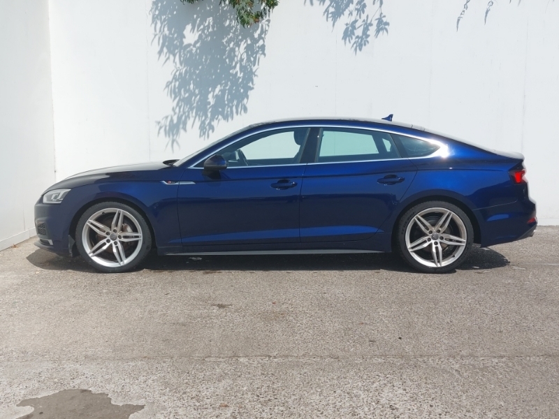 Audi A5 40 Tdi S Line S Tronic BT21OCC Blue #4