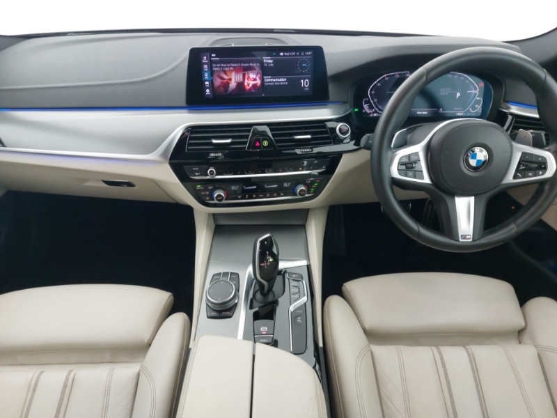 BMW 5 Series 530E M Sport Grey #3