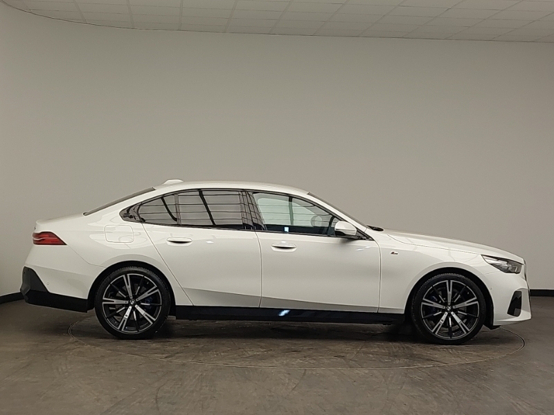 BMW 5 Series 520I M Sport White #3