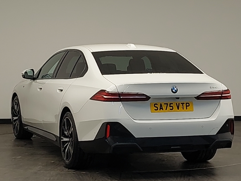 BMW 5 Series 520I M Sport White #2