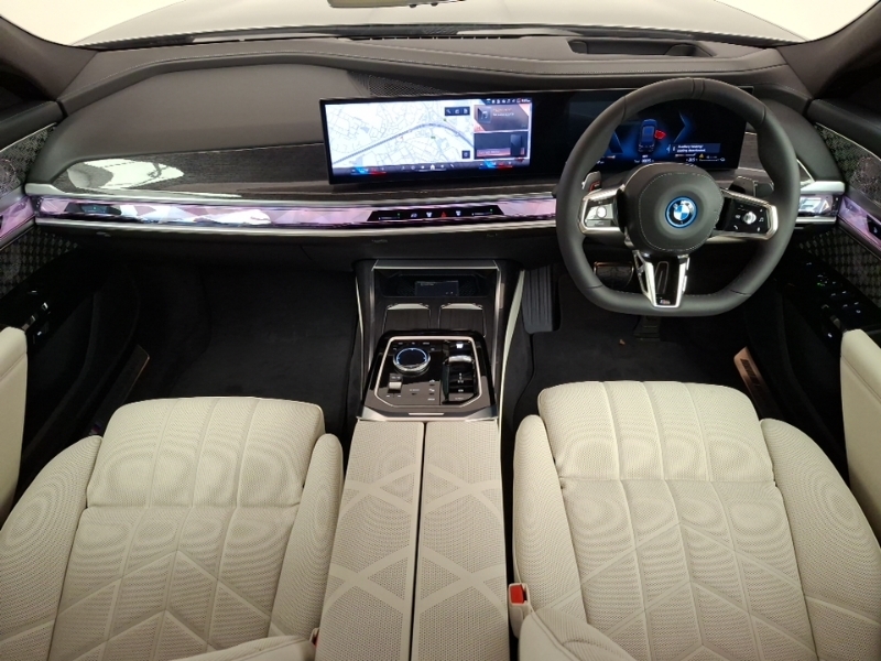 BMW 7 Series 750E Xdrive M Sport Black #5